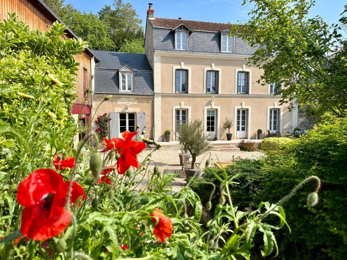 A l'Ombre d'Azay - Demeure d'Hôtes Azay-le-Rideau Exterior foto